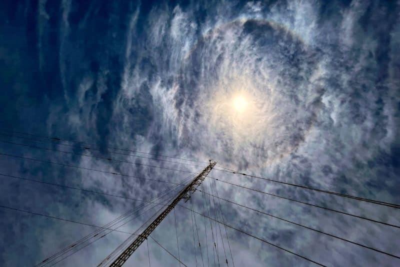 Asombra halo solar en Veracruz ¿se vio en tu municipio?