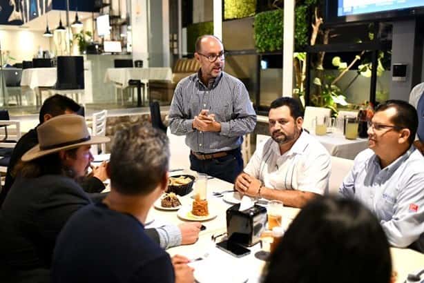 Cena de acercamiento y convivencia entre Imagen de Veracruz, Google y Coparmex