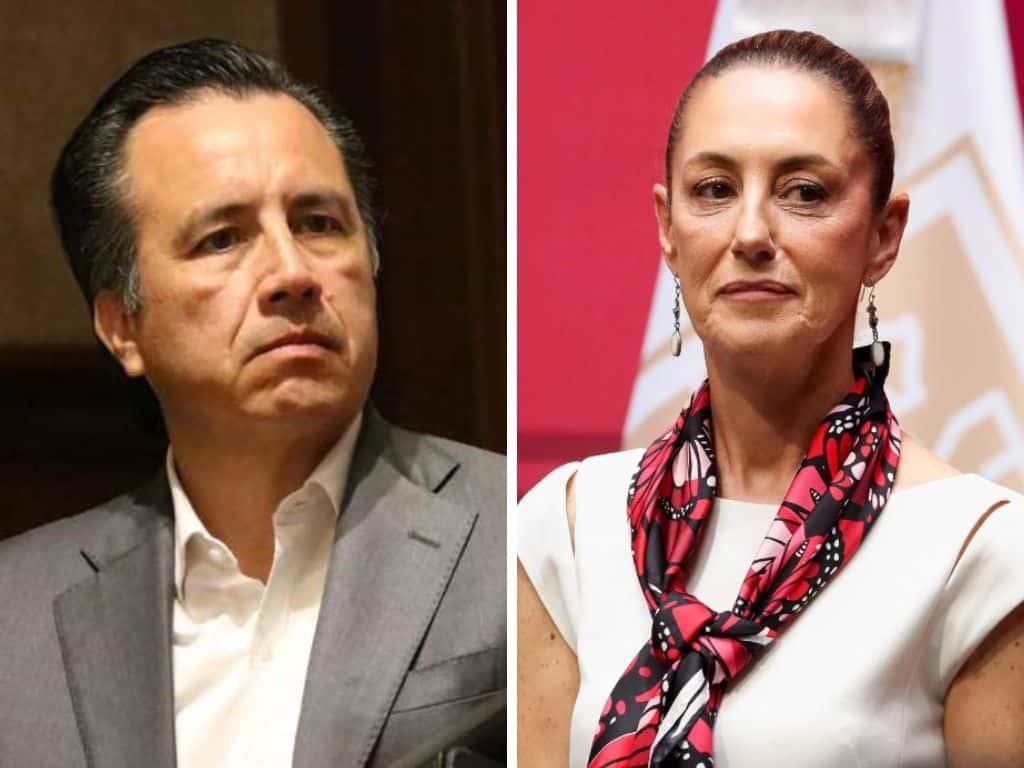 Colaboradores de Cuitláhuac no podrán asistir a evento de Claudia Sheinbaum; gobernador les advierte