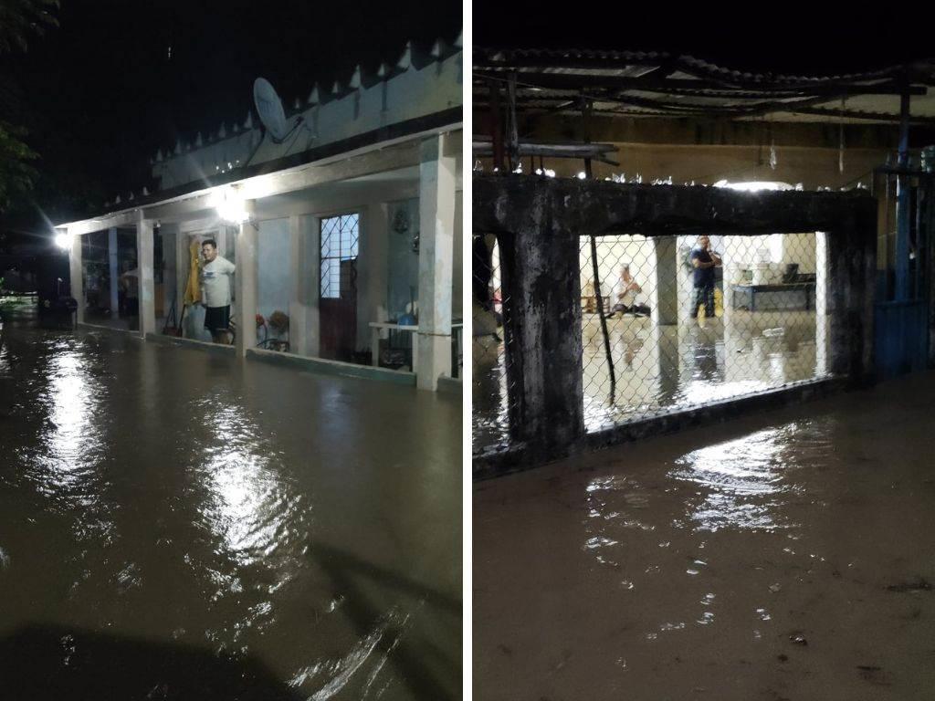 Arroyo Nexmegata causó inundaciones en hogares de Villa Cuichapa l VIDEO