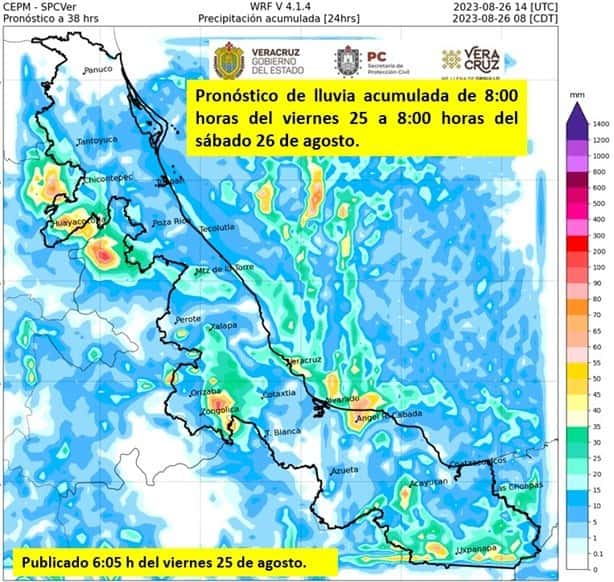 El clima en Coatzacoalcos; se prevé una disminución de temperatura