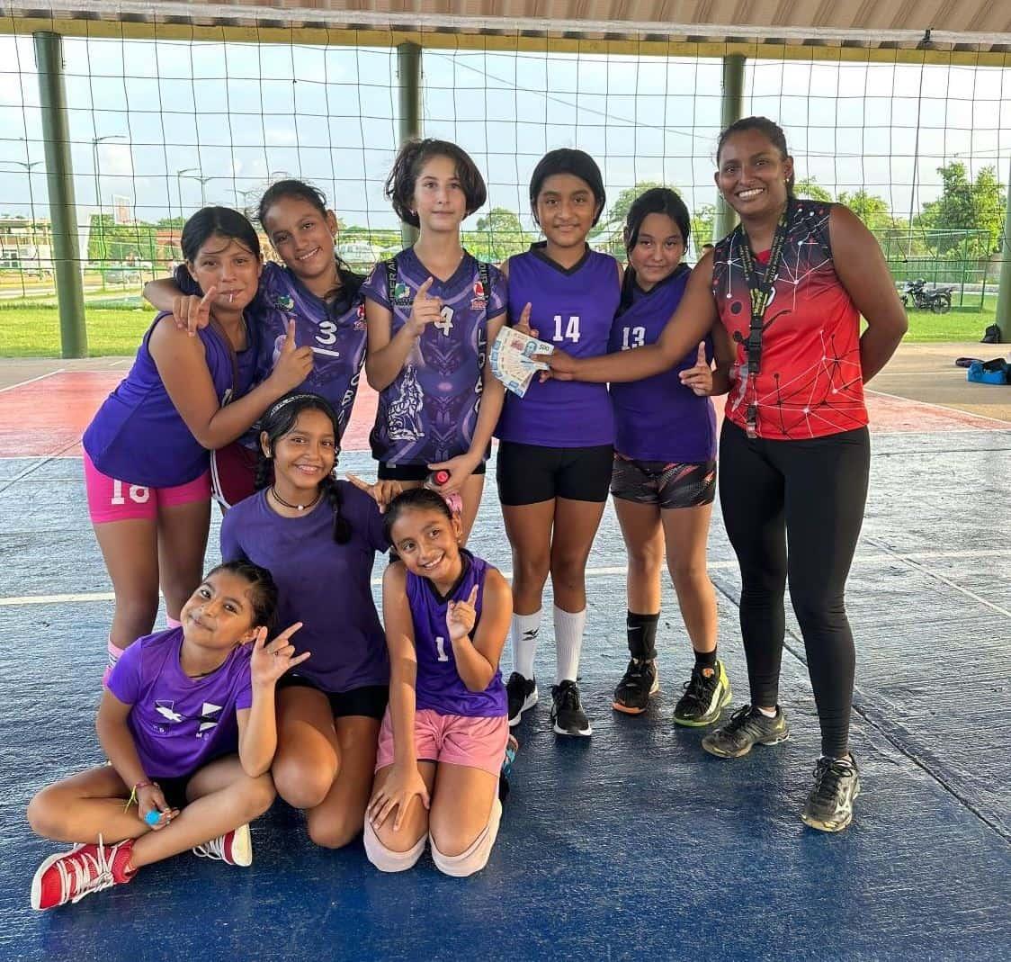 Coronaron a los campeones del voleibol de la J. Aldana