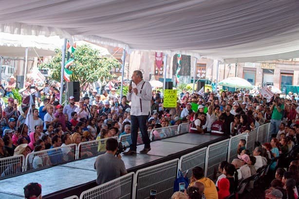 Con la marcha silenciosa, vamos a ganar la encuesta, dijo seguro Adán Augusto