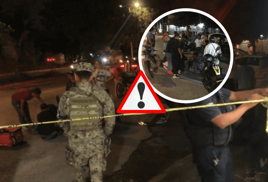 Muere motociclista al pasar un tope y pegarse con un poste en avenida J.B. Lobos | VIDEO