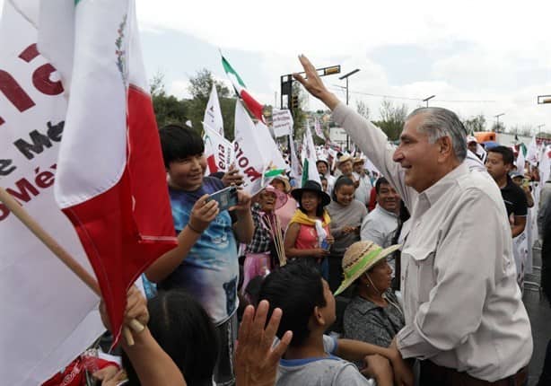 Promete Adán Augusto López Hernández encontrarse con el pueblo el 6 de septiembre en el zócalo capitalino