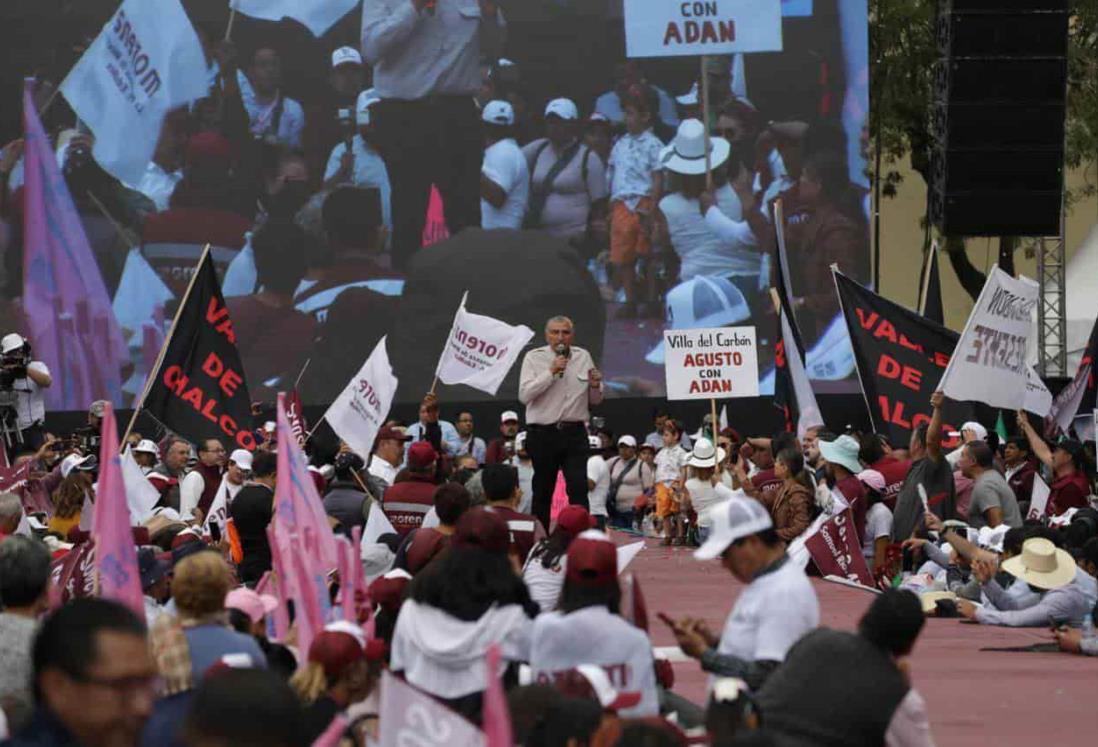 Promete Adán Augusto López Hernández encontrarse con el pueblo el 6 de septiembre en el zócalo capitalino