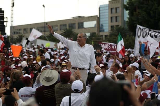 Adán Augusto abarrota el Monumento a la Revolución en Ciudad de México