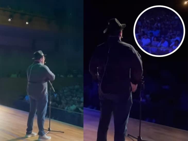 Show de Franco Escamilla en Veracruz fue un éxito: llenó Foro Boca