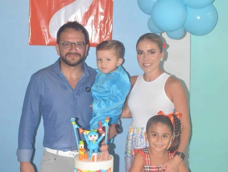 Antonio Sánchez Ulibarri es celebrado por 2 años de edad