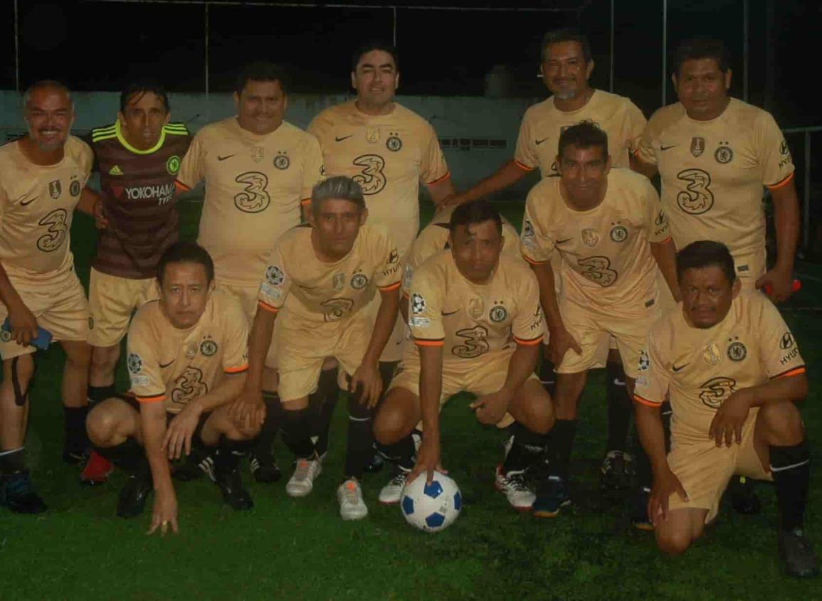 Habrá campeón en el Futbol 7 M-40 de Jáltipan