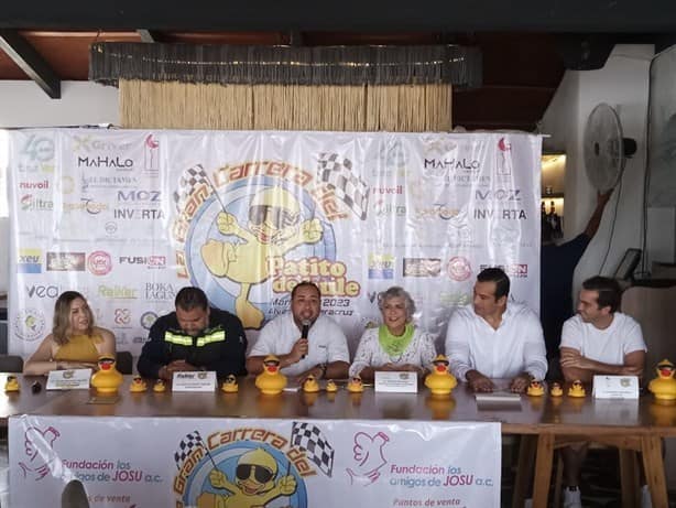 Con la Gran Carrera del Patito de Hule recaudarán para ayudar