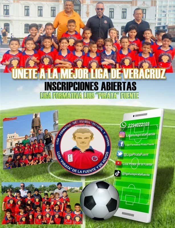 Invita Liga Formativa a jóvenes futbolistas