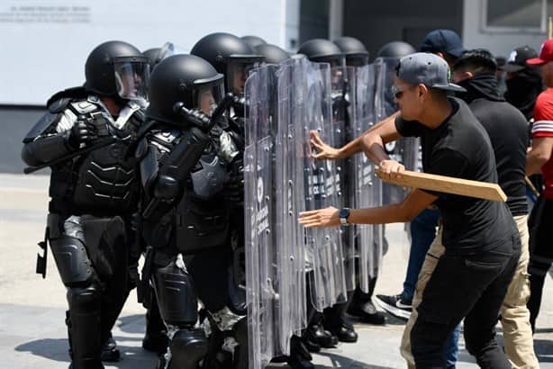 Guardia Nacional realiza muestra operativa en cuartel de Veracruz