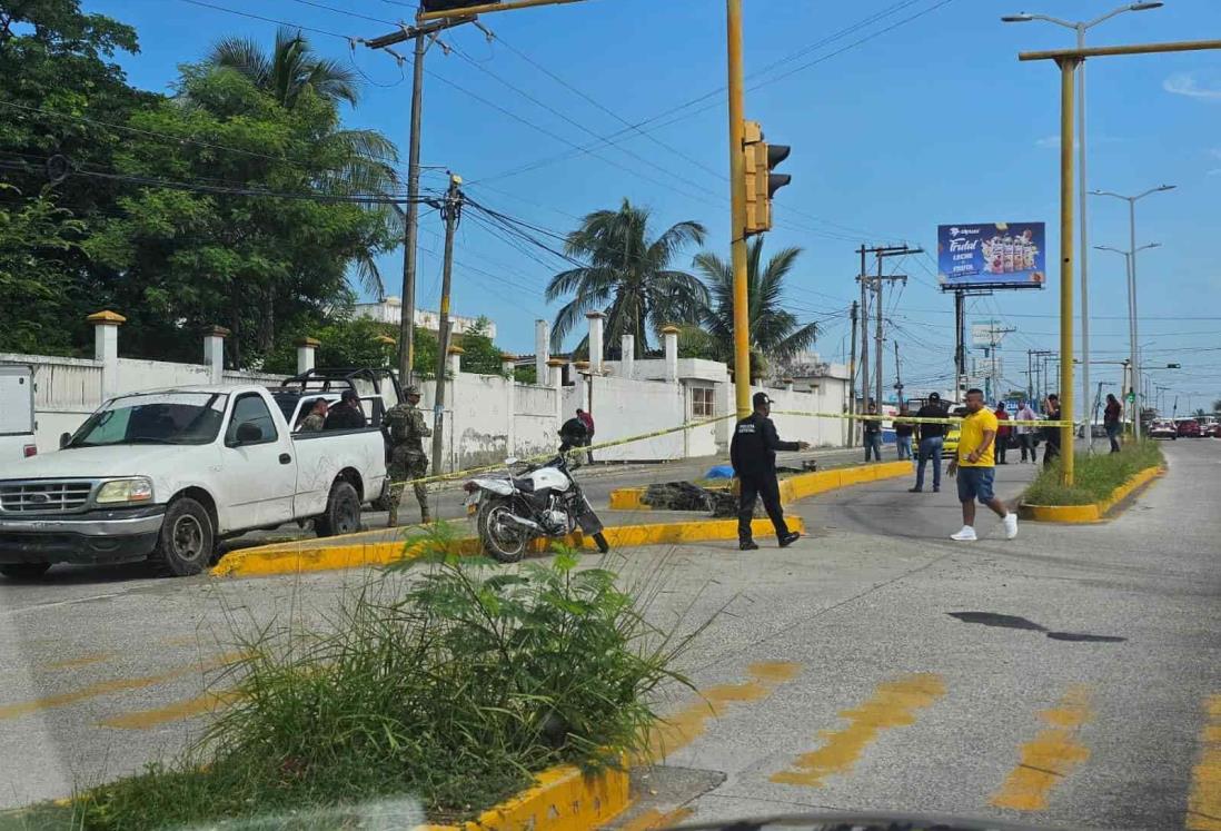 Muere mujer copiloto de motocicleta