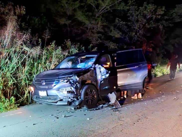 Muere motociclista pasovejense tras impactarse contra una camioneta