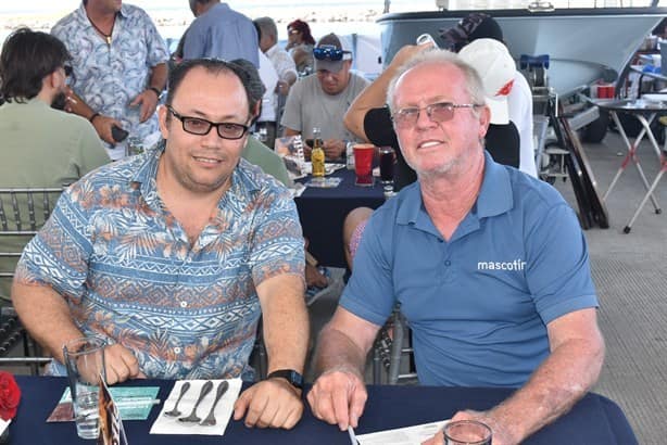 Realizan comida rompehielos del XXII Torneo Internacional de Marlín Gulf Marine 2023