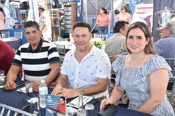 Realizan comida rompehielos del XXII Torneo Internacional de Marlín Gulf Marine 2023