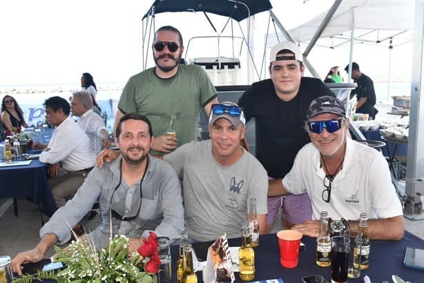 Realizan comida rompehielos del XXII Torneo Internacional de Marlín Gulf Marine 2023