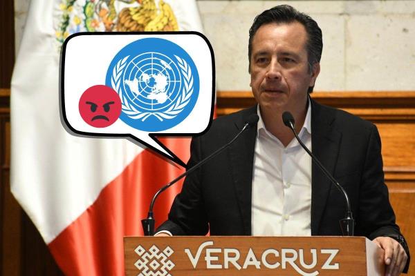 Gobernador de Veracruz se envalentona y responde a ONU: callaron con Duarte