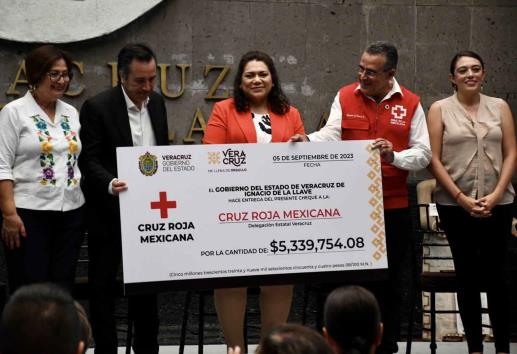Arranca Cruz Roja colecta estatal en Veracruz