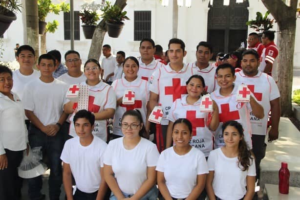 Inició la colecta anual de la Cruz Roja en Veracruz