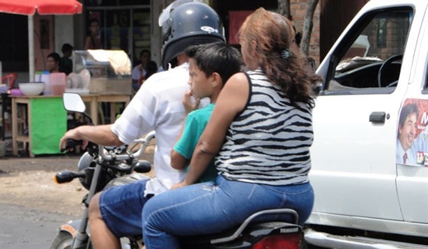 ¡Se acabaron las Motofamilys! En este estado no permitirán transportar a niños en motocicletas