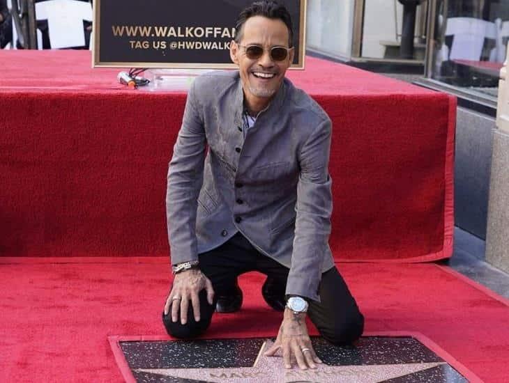 Marc Anthony ya tiene estrella en el Paseo de la Fama de Hollywood