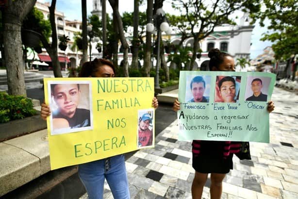 Desaparecen 5 albañiles de Veracruz en Tres Valles; familias claman ayuda