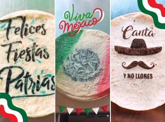 ¡Tortillas muy mexicanas! Crean tortillas de bandera de México en Veracruz