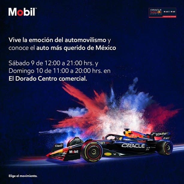 ¿Checo Pérez en Veracruz? Aquí podrás ver el automóvil del piloto mexicano este fin de semana