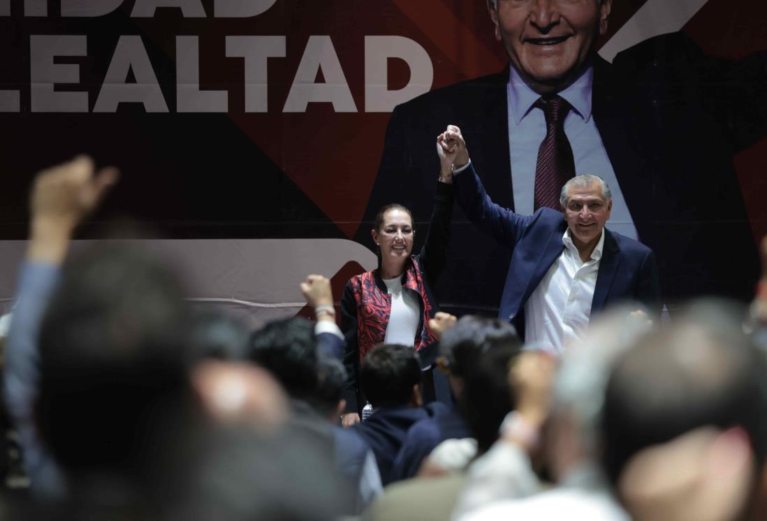 Refrenda Adán Augusto López Hernández pleno respaldo, apoyo y unidad a Claudia Sheinbaum Pardo
