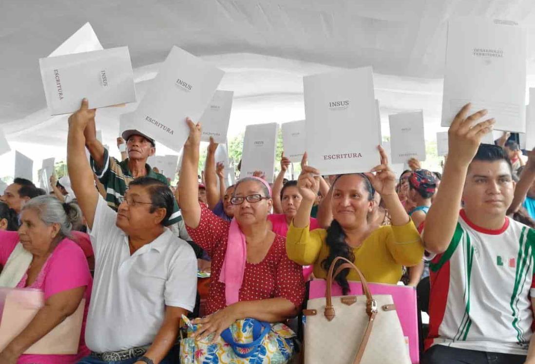 Programa de Escrituración beneficiará a más de 3 mil familias en Alvarado