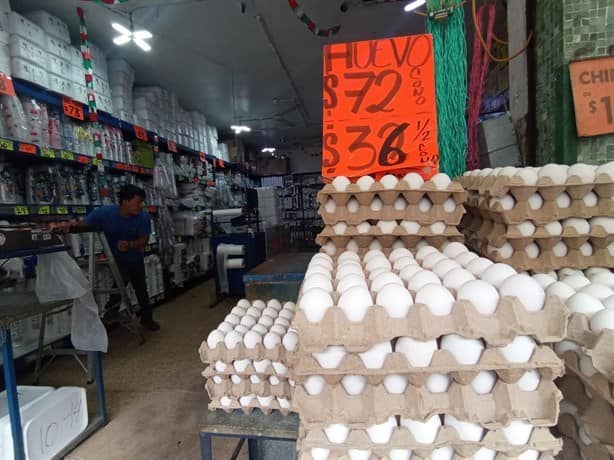 Sube el precio del huevo en Veracruz