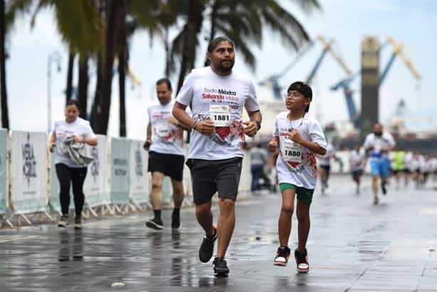 Realiza Cruz Roja la carrera Todo México Salvando Vidas  en el Puerto de Veracruz