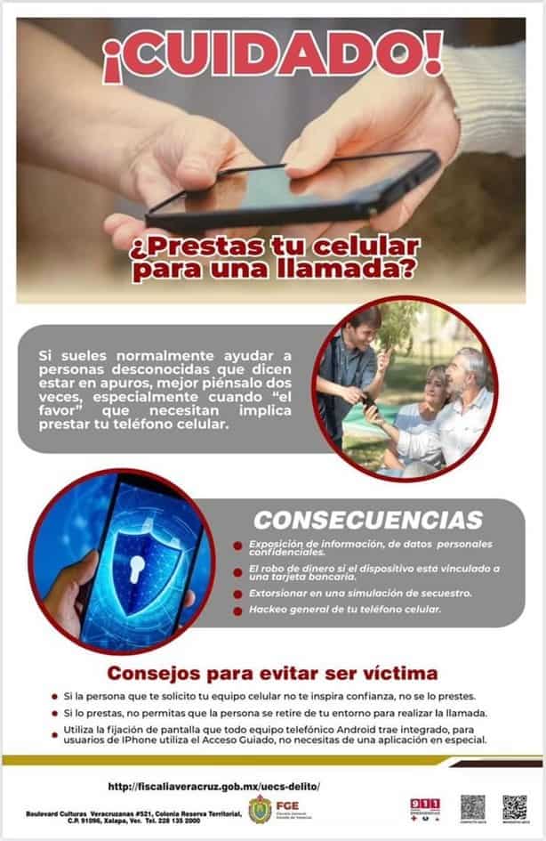 “Estudia a su víctima, antes de asaltarlo”; veracruzanos se unen para hallar a ladrón de celulares