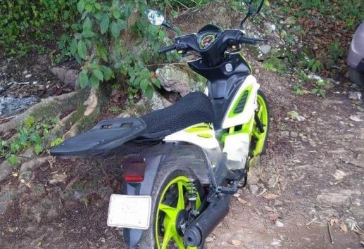 Sin miedo al éxito; en Tlapacoyan, logra recuperar su moto robada