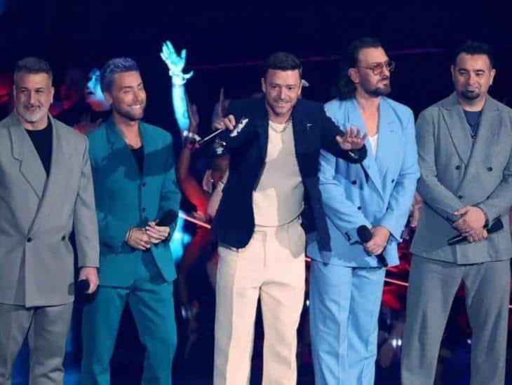 NSYNC sorprende al público y nominados de los Premios MTV VMA 2023