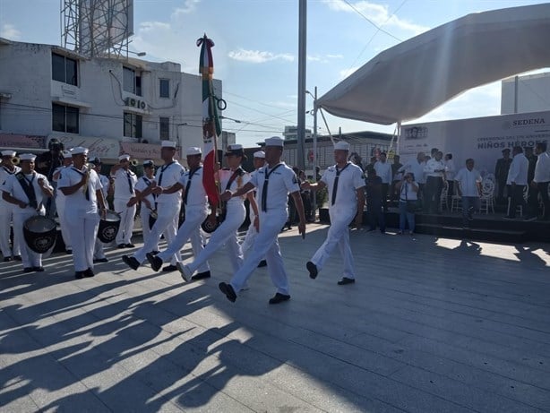 Conmemoran el 176 Aniversario de la Gesta Heroica de los Niños Héroes en Boca del Río | VIDEO