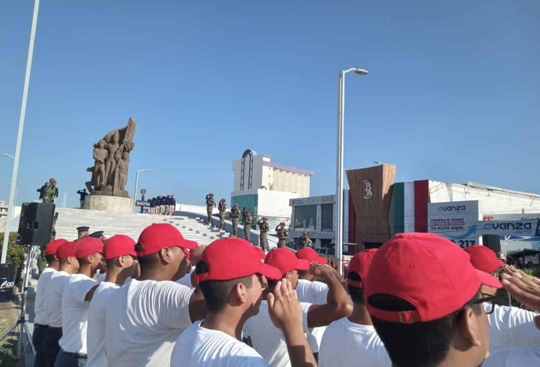 Conmemoran el 176 Aniversario de la Gesta Heroica de los Niños Héroes en Boca del Río | VIDEO