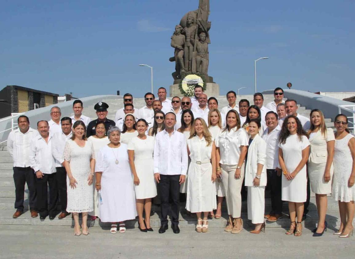 Rinden homenaje a Niños Héroes