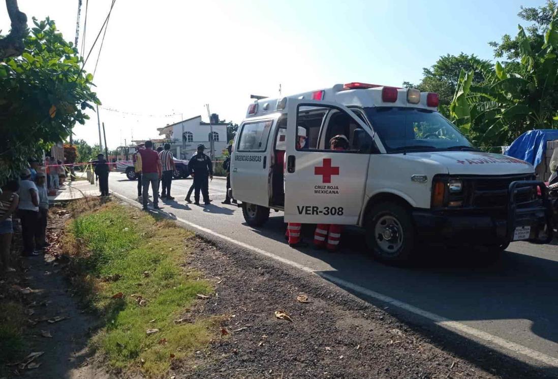 Muere hombre acribillado en carretera del norte de Veracruz