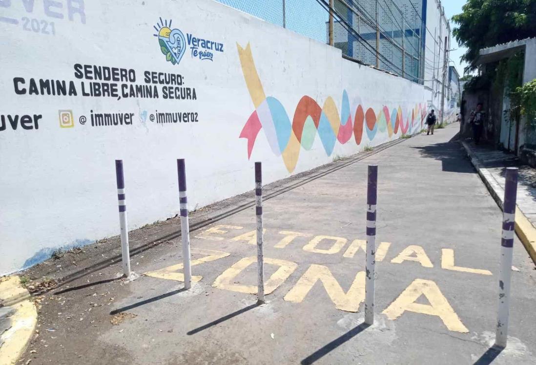 Reforzarán senderos seguros en Veracruz; alcaldesa llama a Cuitláhuac a invertir