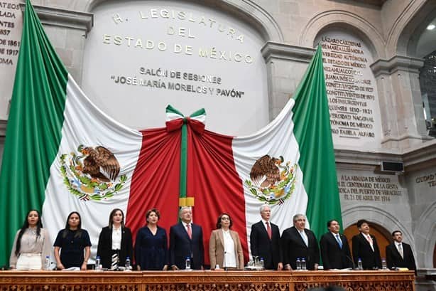 Delfina Gómez rinde protesta como gobernadora del Estado de México