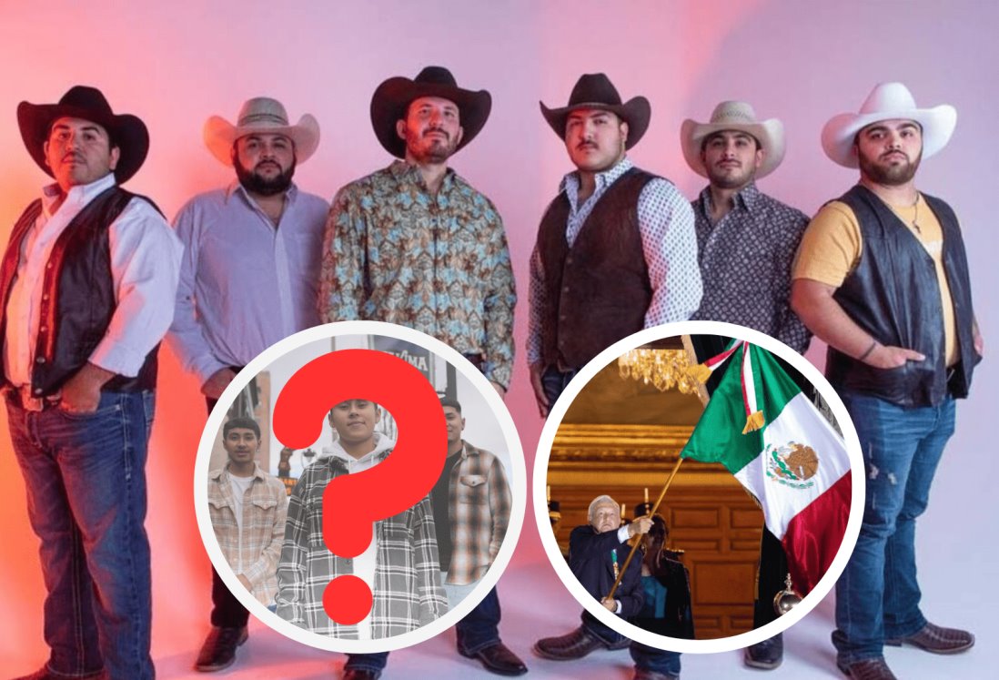 Este grupo acompañará en el escenario a Grupo Frontera en el Grito de Independencia en el Zócalo de México