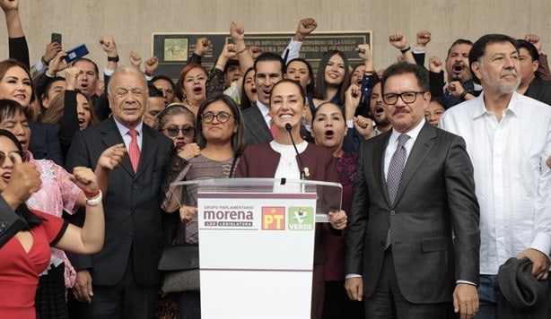 Noroña se suma al equipo de campaña de Claudia Sheinbaum como su vocero