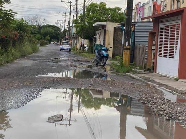 Estas son las colonias de Veracruz con más baches, evita transitarlas