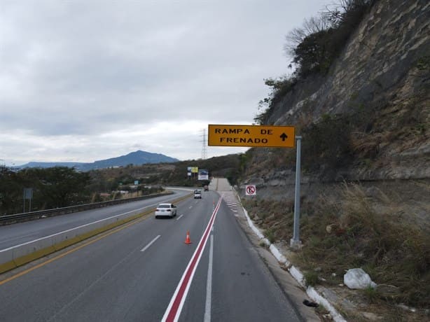 Rampas de frenado de emergencia serán gratis en las Cumbres de Maltrata