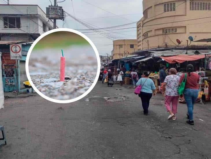 No hay venta de pirotecnia en la zona de mercados de Veracruz