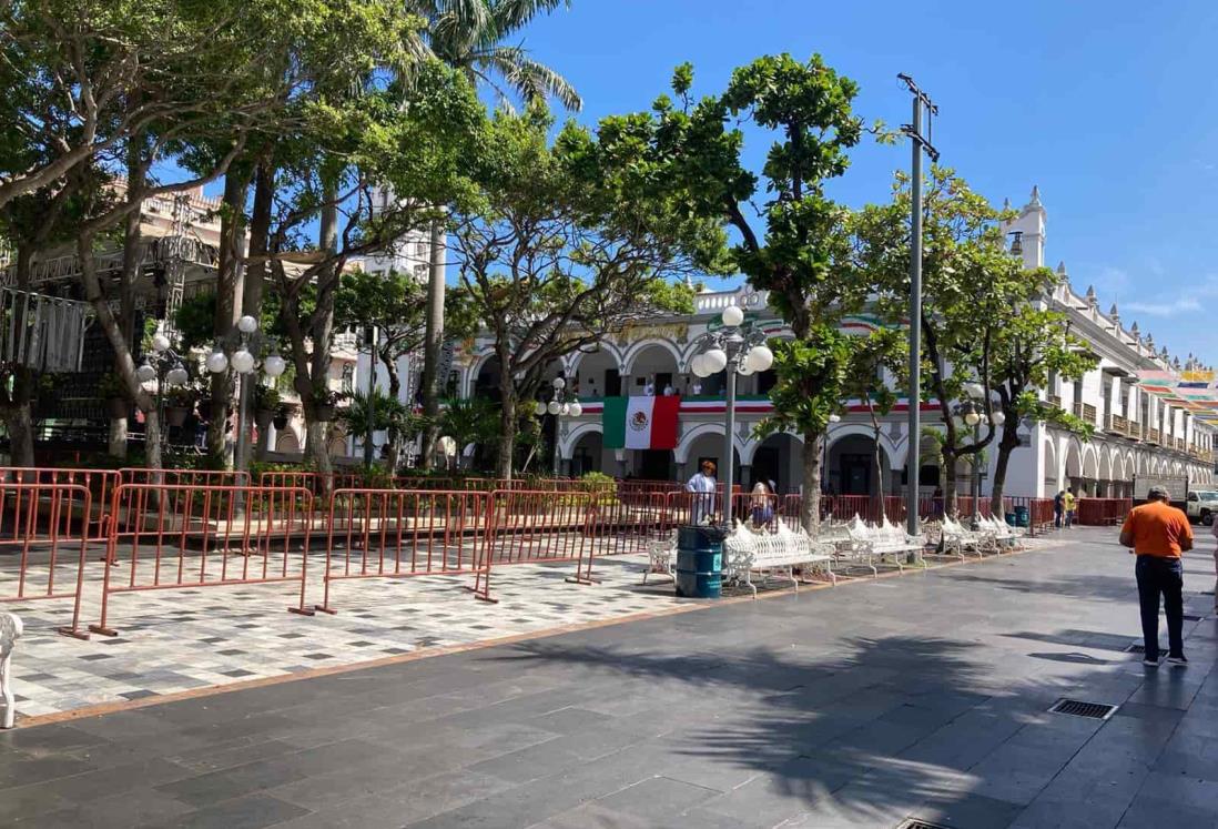 4 deshidratados atendió Cruz Roja en ceremonia del Grito en Veracruz