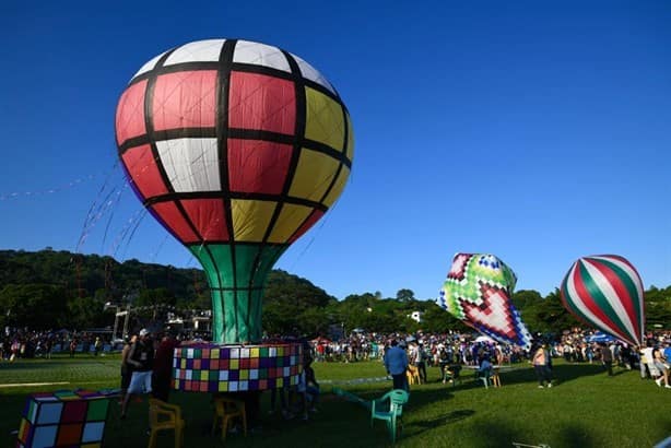 Festival Internacional del Globo: así se vivió la suelta de globos monumentales en San Andrés Tuxtla | VIDEO